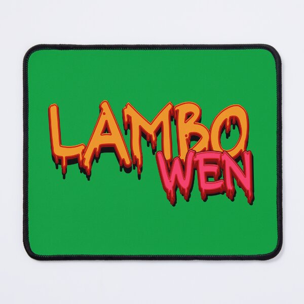 Item preview, LAMBO WEN – Dripping Horror Font Crypto Meme designed and sold by CryptoAuntie.