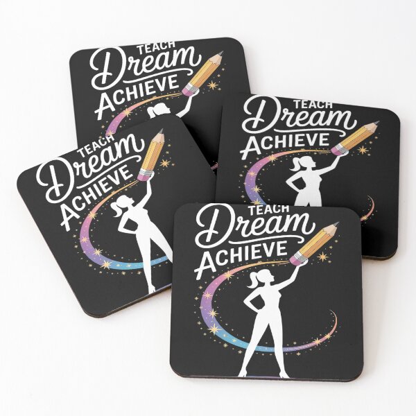 Item preview, Dream Teach Achieve Teacherpreneur designed and sold by genkihikki.