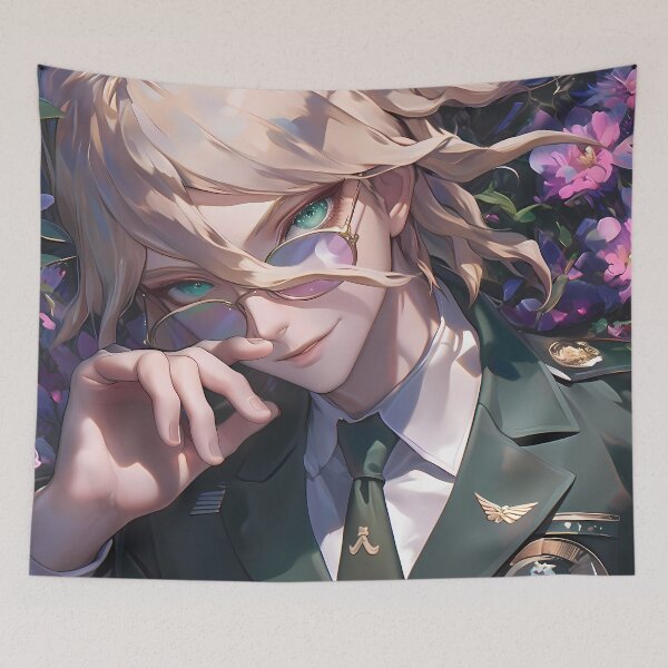 Item preview, Byakuya Togami Danganronpa Refined Anime Authority Energy Within Blooming Garden Calm designed and sold by CarlosBender.