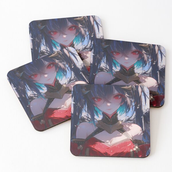 Item preview, Taihou Azur Lane Anime Girl Waifu Dark Wings Red Gold Mysterious Sky Aesthetic designed and sold by CarlosBender.
