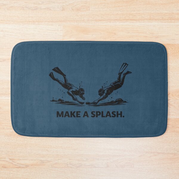 Item preview, Make a Splash. – Octopush Underwater Hockey Silhouette designed and sold by RollFuzzy.