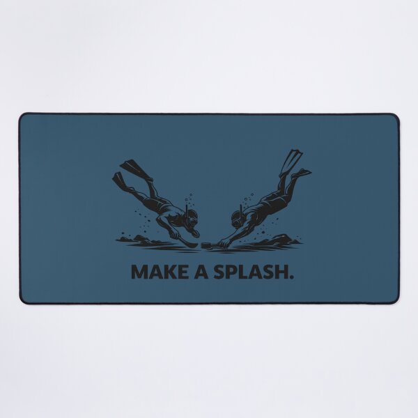 Item preview, Make a Splash. – Octopush Underwater Hockey Silhouette designed and sold by RollFuzzy.