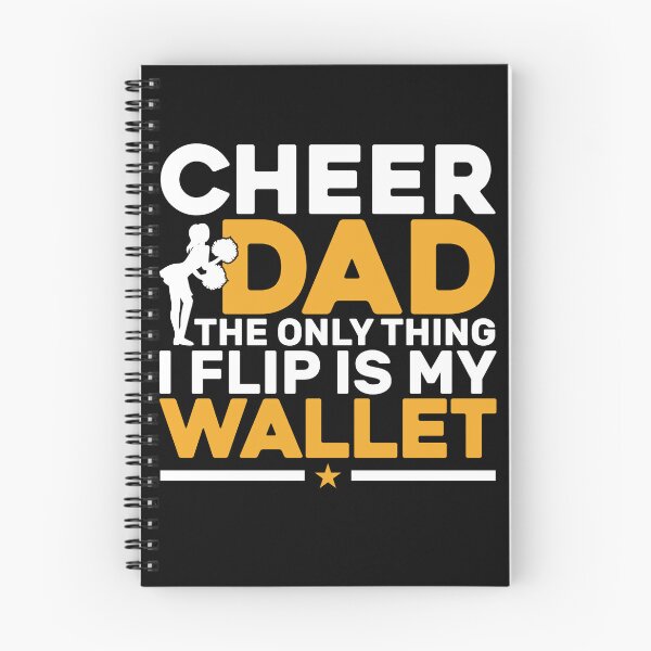 Item preview, Cheer Dad The Only Thing I Flip Is My Wallet designed and sold by KroghDs.