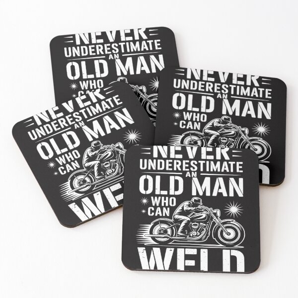 Item preview, Welding Welder Metalworker Never Underestimate An Old Man designed and sold by sonlylya.