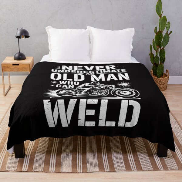 Item preview, Welding Welder Metalworker Never Underestimate An Old Man designed and sold by sonlylya.