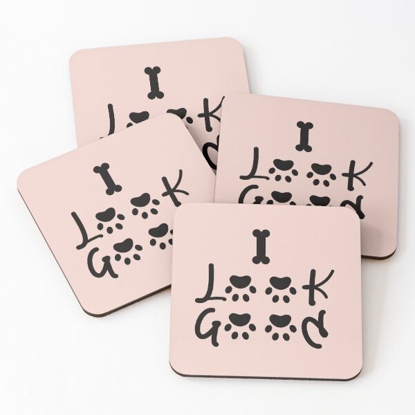 Item preview, I Look Good! Just Ask My Dog - Funny Dog Lover Design - Cute Pet Humor Art for dog moms and dads  designed and sold by Opalook.