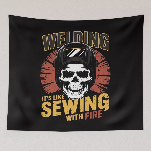 Item preview, Welding It's Like Sewing With Fire Metalworking Welder designed and sold by sonlylya.