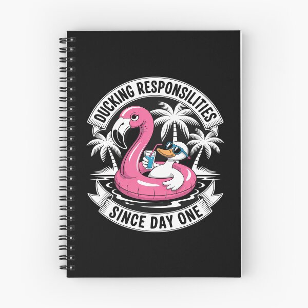 Item preview, Ducking Responsibilities Funny Vacation Duck with Sunglasses designed and sold by ProudForFunny.