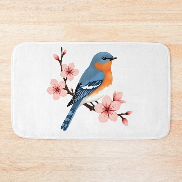 Item preview, Vintage Bluebird Illustration designed and sold by Kuky Studio.