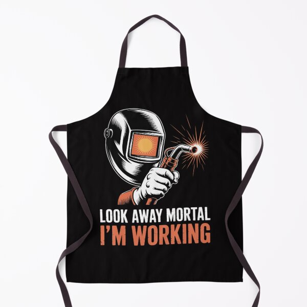 Item preview, Welder Gifts Look Away Mortal I'm Working Welding designed and sold by sonlylya.