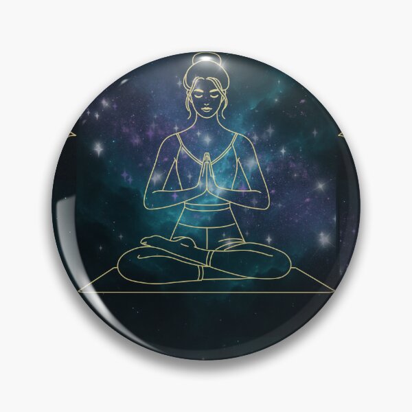 Item preview, Celestial Zenith: Astral Meditation & Infinite Galaxy Silhouette designed and sold by PureMuse.