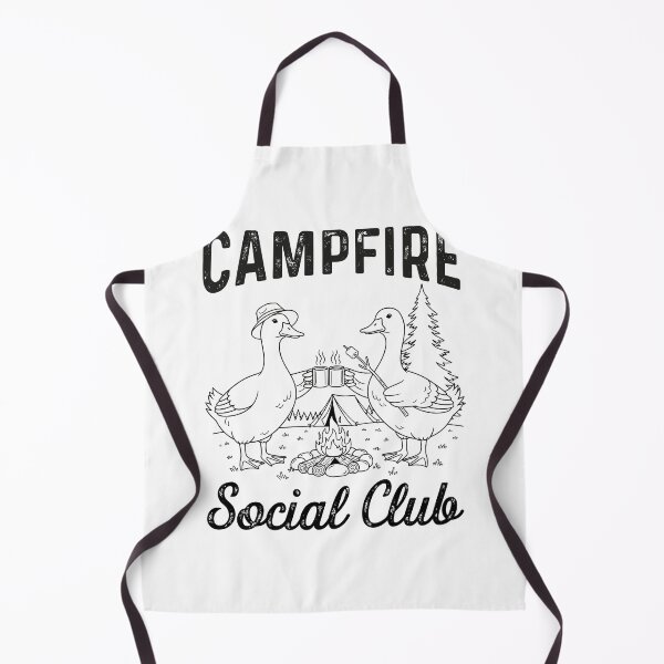 Item preview, Campfire Social Club Duck Camping Humor designed and sold by KroghDs.
