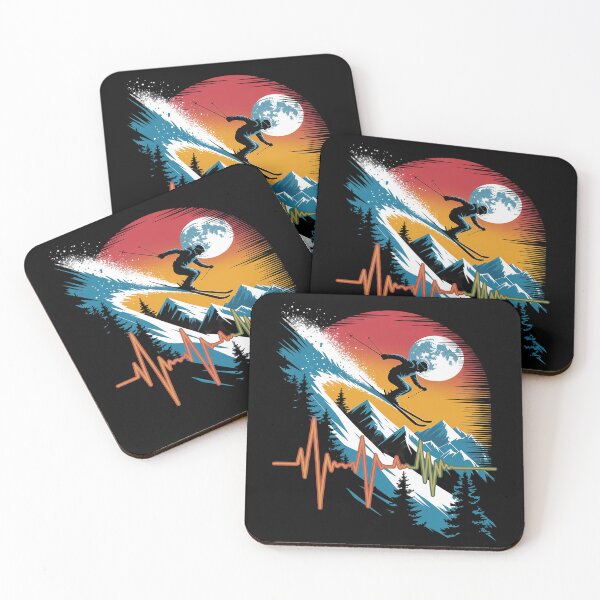 Item preview, Dynamic skier designed and sold by ProudForFunny.