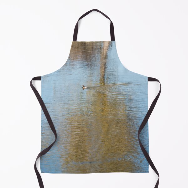 Item preview, Solitary Grebe on Calm Autumnal Waters designed and sold by Georgia Mizuleva.