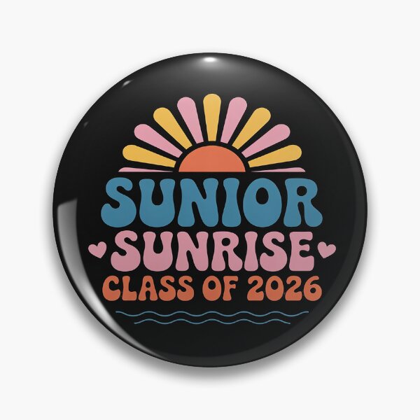 Item preview, Senior Sunrise 2026 Boho Colorful High School Jenior 2 designed and sold by Hofersofer.