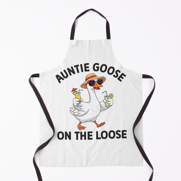 Item preview, Auntie Goose On The Loose Funny Summer Vacation designed and sold by KroghDs.
