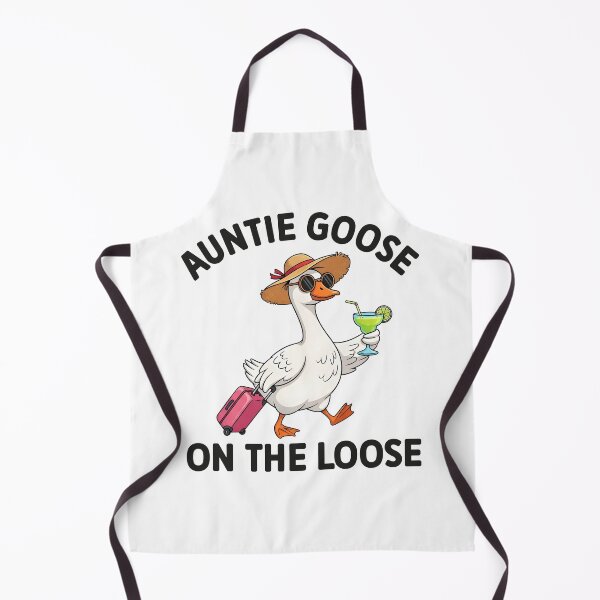 Item preview, Auntie Goose On The Loose Funny Travel Vacation designed and sold by KroghDs.