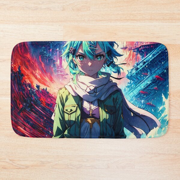 Item preview, Epic Sinon Sword Art Online Anime Girl Waifu Fantasy Firestorm Battle designed and sold by CarlosBender.