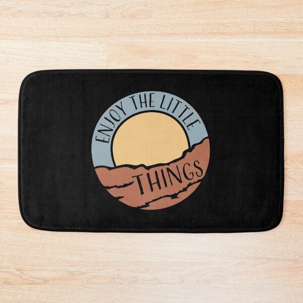 Item preview, Enjoy The Little Things Gratitude Positivity Quote designed and sold by shirt-o-mat.