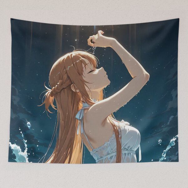 Item preview, Night Water Asuna Sword Art Online Waifu Anime Girl Fantasy Serenity designed and sold by CarlosBender.