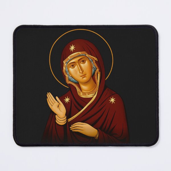 Item preview, Theotokos — Mother of God (Byzantine Icon) designed and sold by Sanctum Icons.