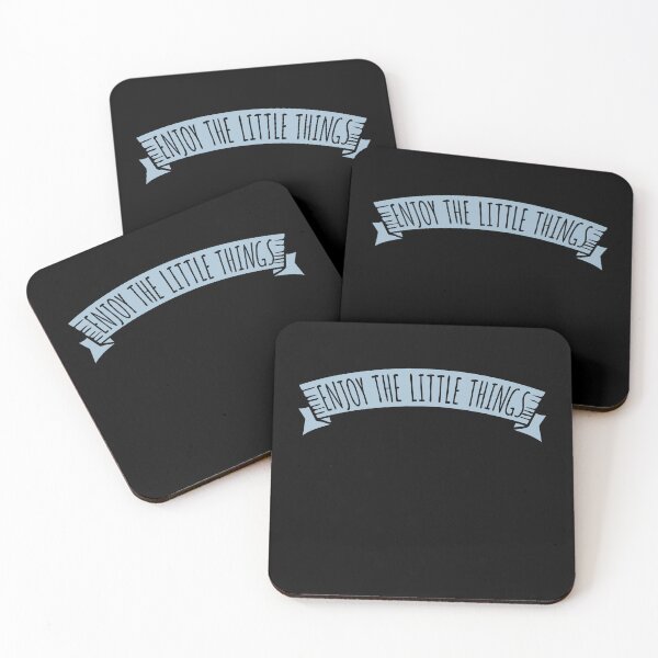 Item preview, Enjoy The Little Things Gratitude Positivity Quote designed and sold by shirt-o-mat.