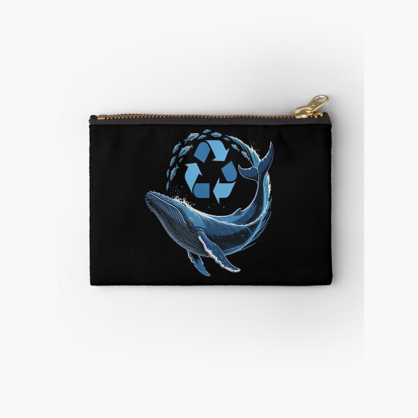 Item preview, Eco Whale Ocean Inspiring Recycled Wave Fantasy designed and sold by ProudForFunny.