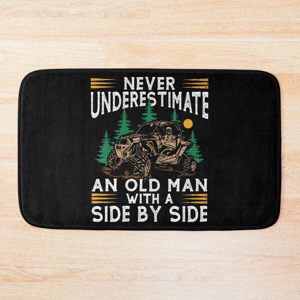 Item preview, Never Underestimate An Old Man With A Side By Side Utv designed and sold by middlsier.