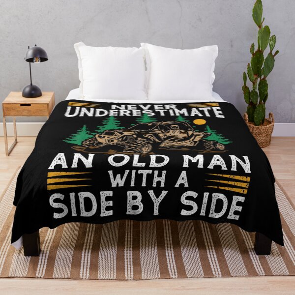 Item preview, Never Underestimate An Old Man With A Side By Side Utv designed and sold by middlsier.