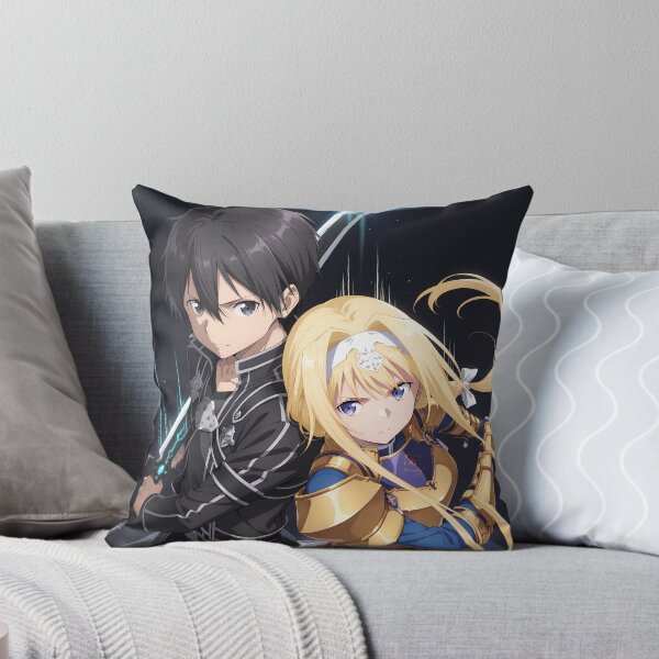 Item preview, Alice Zuberg Sword Art Online anime fantasy knight sacred sword blue gold anime girl designed and sold by CarlosBender.