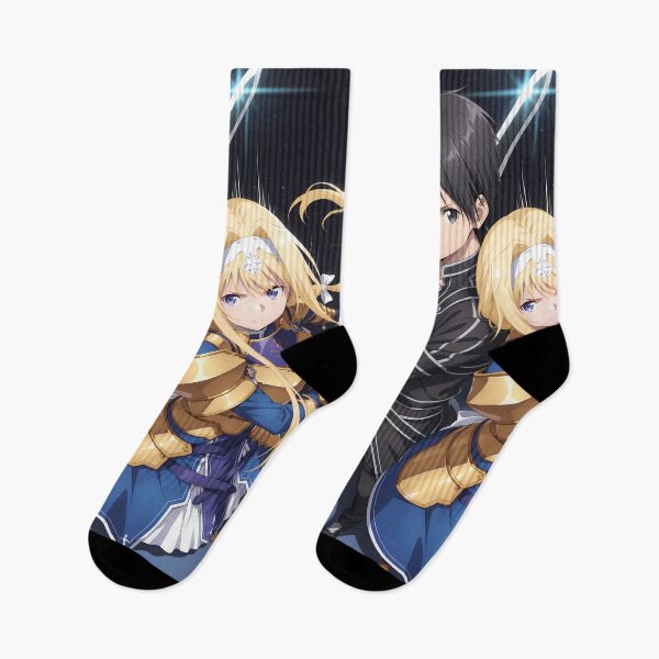 Item preview, Alice Zuberg Sword Art Online anime fantasy knight sacred sword blue gold anime girl designed and sold by CarlosBender.