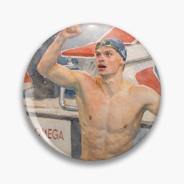 Item preview, Léon Marchand superstar swimming champion designed and sold by OMNOUVEAU.