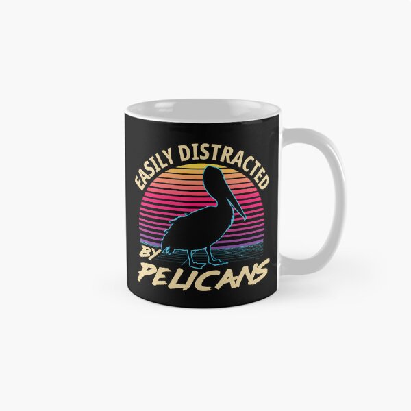 Item preview, Retro 80S Style Ornithologist Easily Distracted By Pelicans designed and sold by prabuniard.
