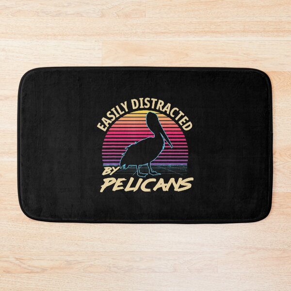 Item preview, Retro 80S Style Ornithologist Easily Distracted By Pelicans designed and sold by prabuniard.
