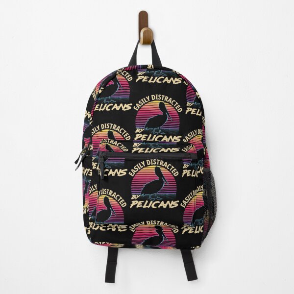 Item preview, Retro 80S Style Ornithologist Easily Distracted By Pelicans designed and sold by prabuniard.