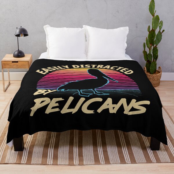 Item preview, Retro 80S Style Ornithologist Easily Distracted By Pelicans designed and sold by prabuniard.