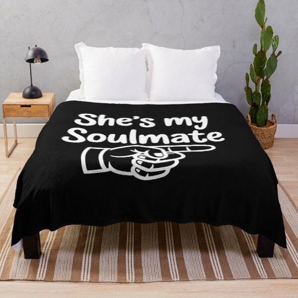 Item preview, She's My Soulmate Funny Matching Couples Outfit for Husband designed and sold by Hofersofer.
