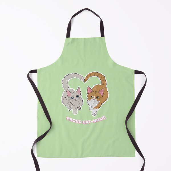 Item preview, Proud cat-holic | cute orange and white cat duo designed and sold by annx-arsr.