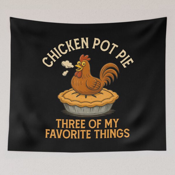 Item preview, Funny Chicken Pot Pie Three Of My Favorite Things Women designed and sold by middlsier.