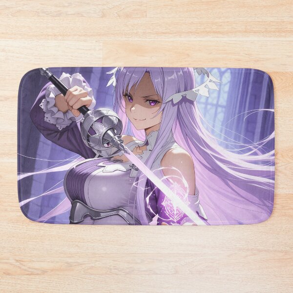 Item preview, Quinella Sword Art Online Anime Fantasy Magic Cathedral Night Purple Anime Girl designed and sold by CarlosBender.