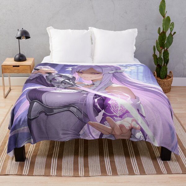 Item preview, Quinella Sword Art Online Anime Fantasy Magic Cathedral Night Purple Anime Girl designed and sold by CarlosBender.