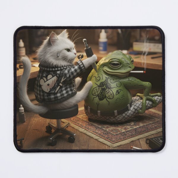 Item preview, Tattoo CatArtist designed and sold by Piedrazul Multiverse.