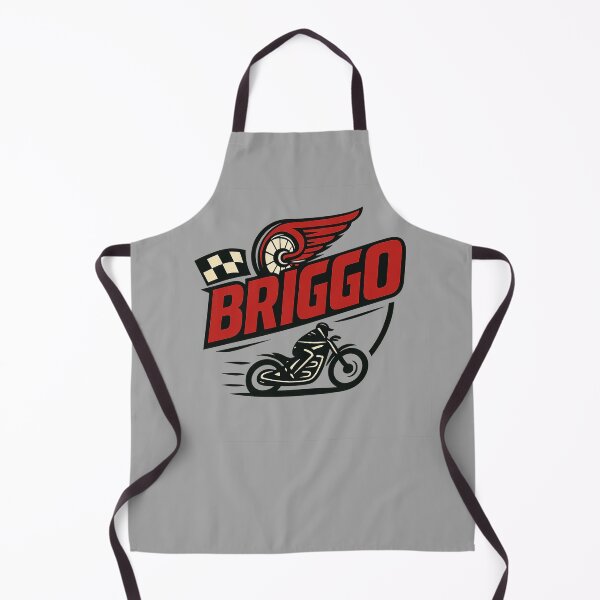 Item preview, Briggo Racing – Vintage Motorcycle Speed Logo designed and sold by ThreadGhost.