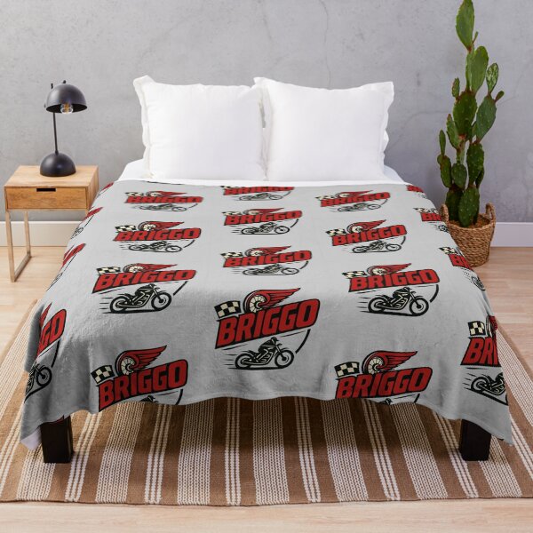 Item preview, Briggo Racing – Vintage Motorcycle Speed Logo designed and sold by ThreadGhost.