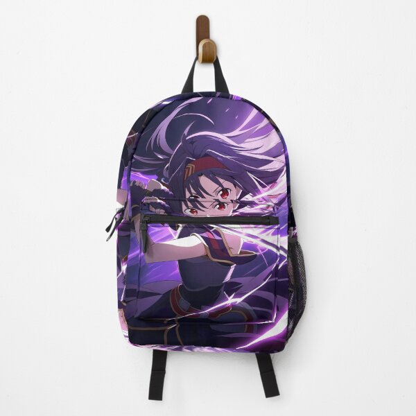Item preview, Yuuki Sword Art Online Anime Fantasy Lightning Action Dark Anime Girl designed and sold by CarlosBender.