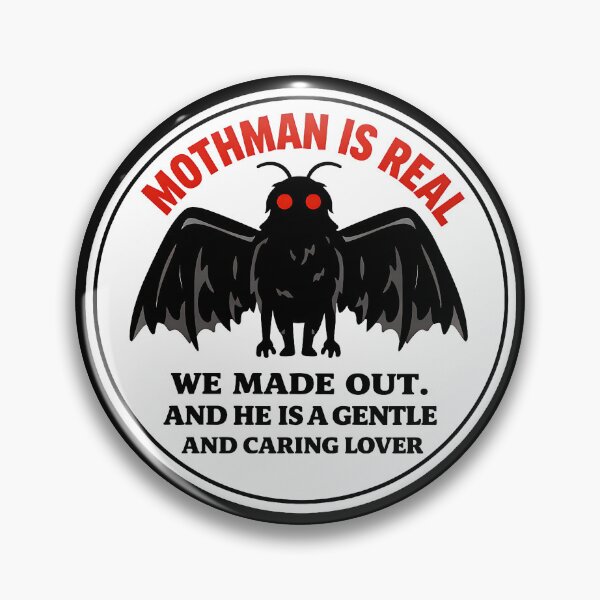 Item preview, Mothman Is Real We Made Out Funny Mothman Bumper designed and sold by kirstenstration.