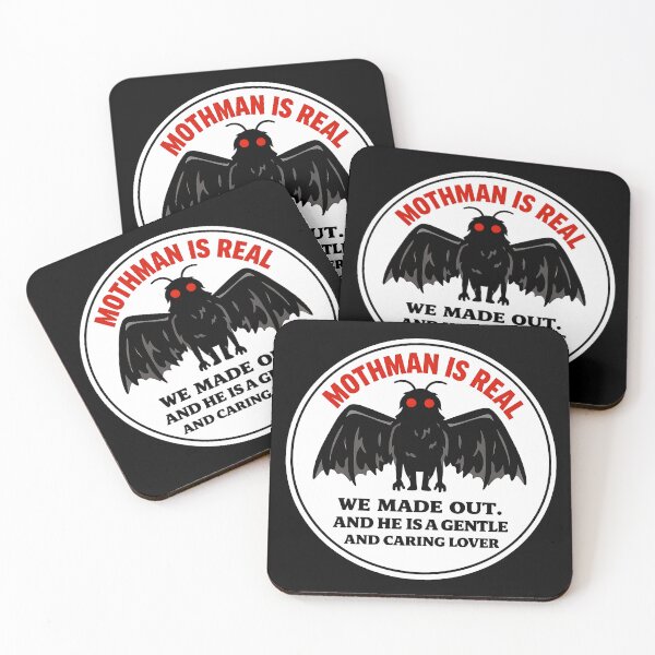 Item preview, Mothman Is Real We Made Out Funny Mothman Bumper designed and sold by kirstenstration.