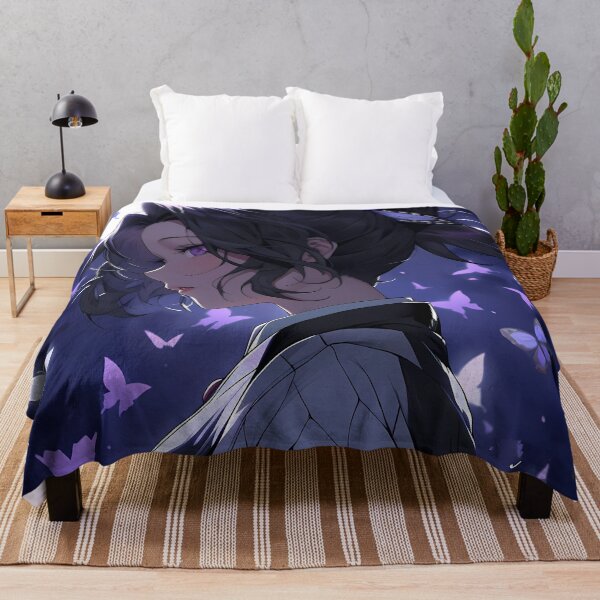 Item preview, Shinobu Kocho Demon Slayer Anime Girl Moonlight Elegance designed and sold by CarlosBender.