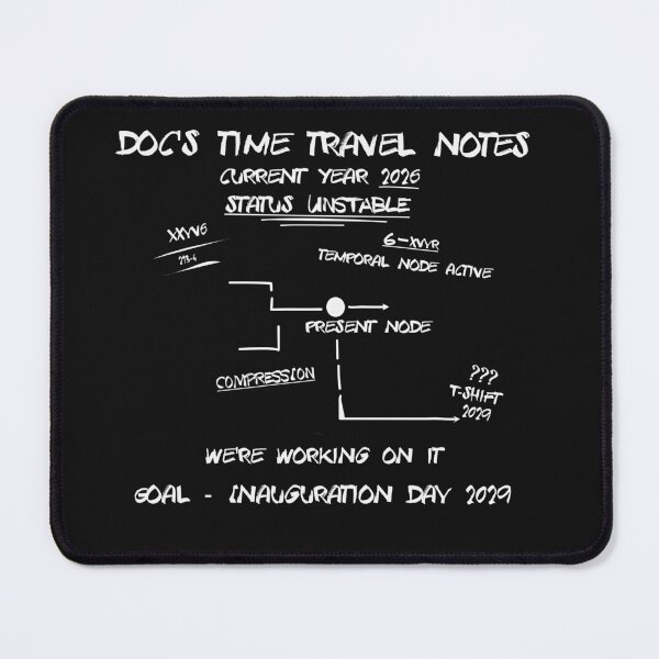 Item preview, Inauguration Day 2029 – Time Travel Political Satire Shirt | Retro Sci-Fi Election Humor Tee designed and sold by ComicSwim.