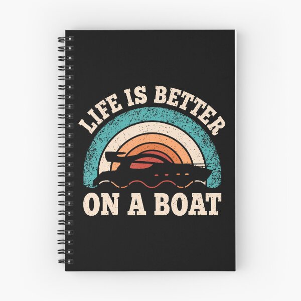Item preview, Life Is Better On A Boat Funny Boating Captain Retro designed and sold by watsonritua.